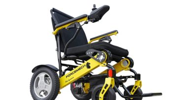 folding electric all terrain wheelchair