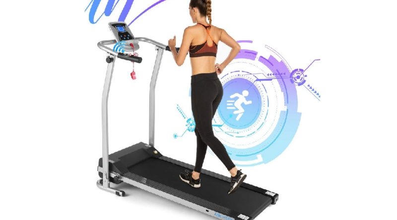 electric folding treadmill